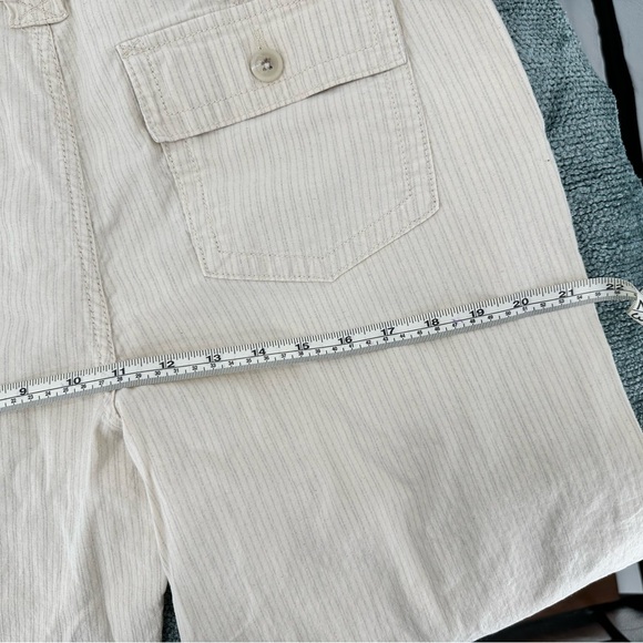 Banana Republic Striped Cotton/Linen Trouser Pants 12 - Picture 11 of 12
